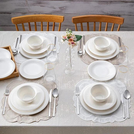 Emsan Soho 24 Piece Dinner Set for 6 People - Emsan Jordan