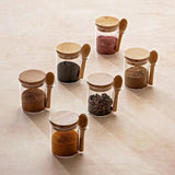 Emsan Lia 6-Piece Borosilicate Spice Set - Emsan Jordan