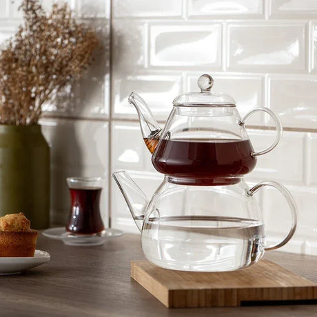 Emsan Lia Borosilicate Mini Teapot Set - Emsan Jordan