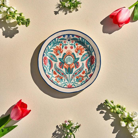 Emsan Hasbahçe Cake Plate 21 cm - Emsan Jordan