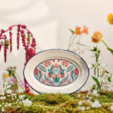 Emsan Hasbahçe Canoe Plate 25 cm - Emsan Jordan