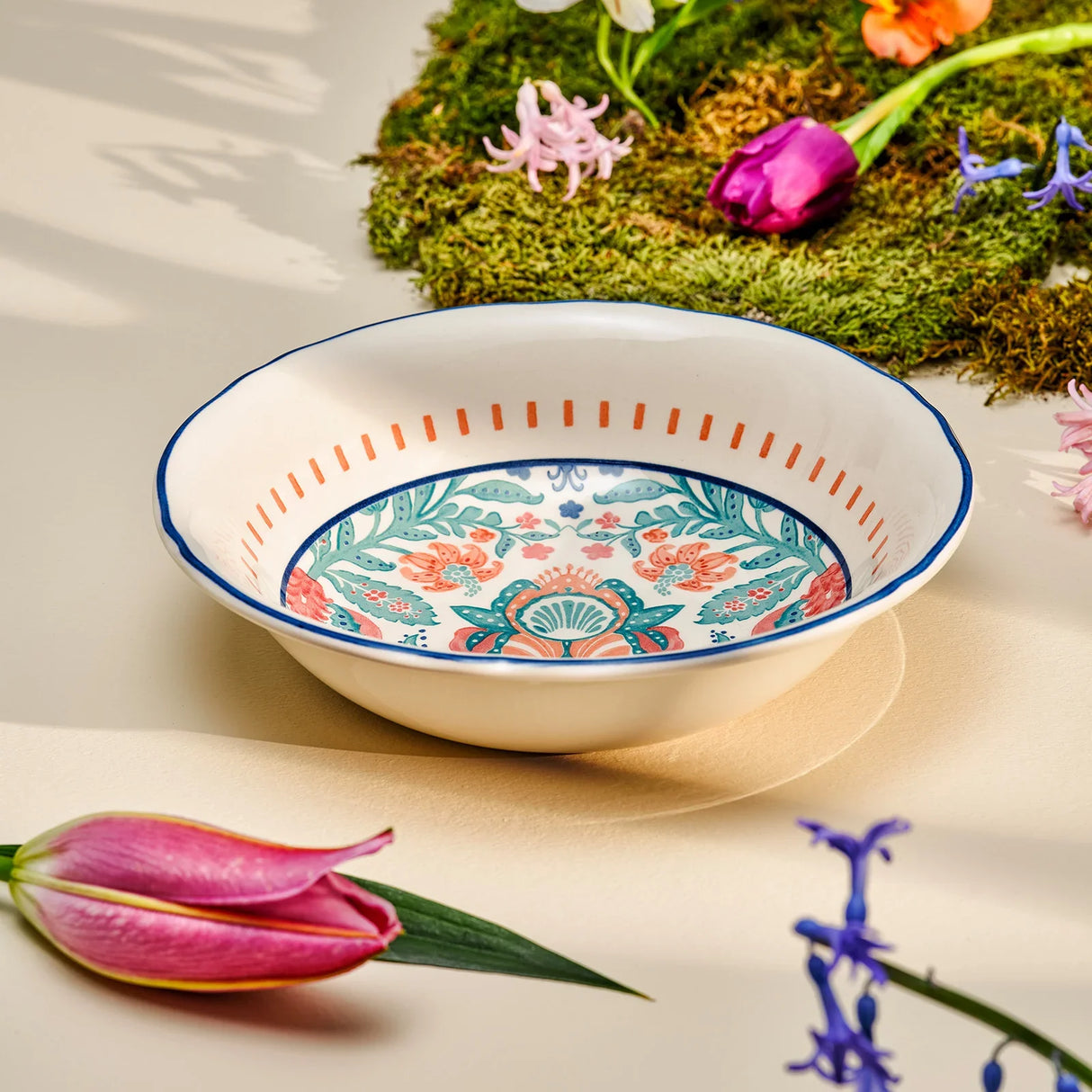 Emsan Hasbahçe Salad Bowl 23 cm - Emsan Jordan