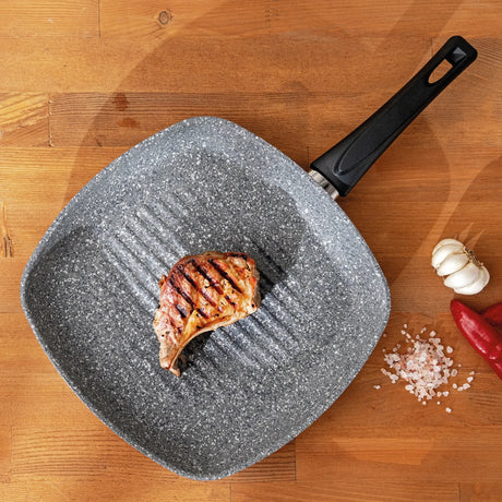 Emsan Titanium Granite Square Frying Pan 28 cm - Emsan Jordan