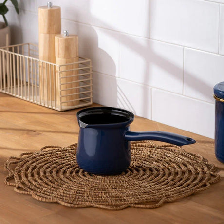 Emsan Hasbahçe Enamel Coffee Pot – 10 cm - Emsan Jordan