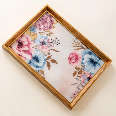 Emsan Miranda Tray Gold – 31×46 cm - Emsan Jordan