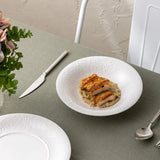 Istanbul Porcelain Magnolia Deep Plate 22 cm - Emsan Jordan