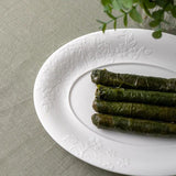 Istanbul Porcelain Magnolia Canoe Plate 25 cm - Emsan Jordan