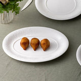 Istanbul Porcelain Magnolia Canoe Plate 30 cm - Emsan Jordan