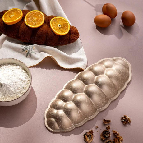 Emsan Pandispanya Cake Mold Light Gold - Emsan Jordan