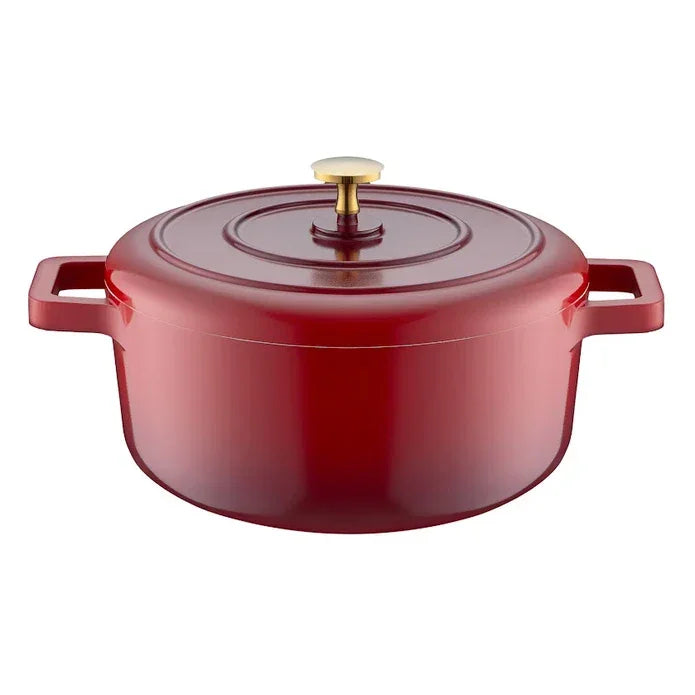Emsan Red Royal 7-Piece Cookware Set - Emsan Jordan
