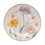 Emsan New Bone Poppy 28-Piece Round Dinner Set for 6 People - Emsan Jordan