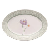 Emsan New Bone Poppy 28-Piece Round Dinner Set for 6 People - Emsan Jordan