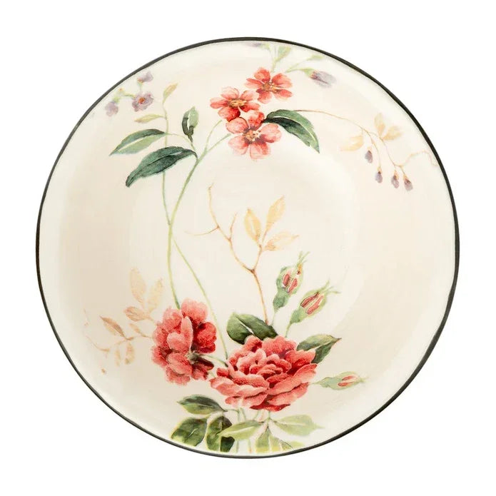 Istanbul Porcelain Heybeli 24-Piece Dinner Set for 6 People - Emsan Jordan