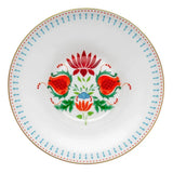 Istanbul Porcelain Nar Fine Bone Deep Plate Blue 22 cm - Emsan Jordan