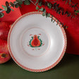 Istanbul Porcelain Nar Fine Bone Deep Plate Red 22 cm - Emsan Jordan