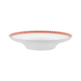 Istanbul Porcelain Nar Fine Bone Deep Plate Red 22 cm - Emsan Jordan