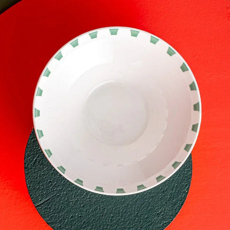 Istanbul Porcelain Nar Fine Bone Bowl Green 14 cm - Emsan Jordan