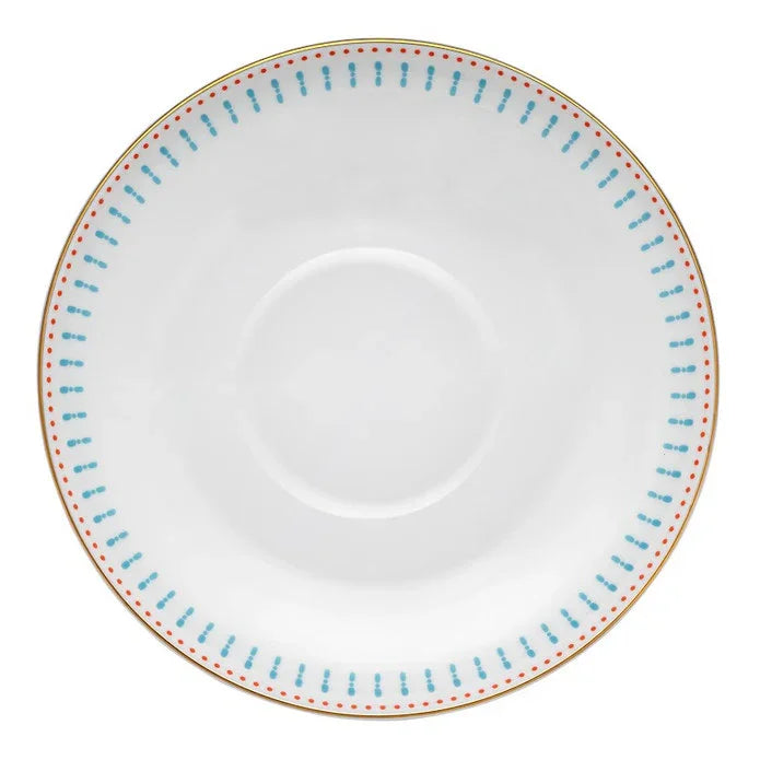 Istanbul Porcelain Nar Fine Bone Bowl Blue 14 cm - Emsan Jordan