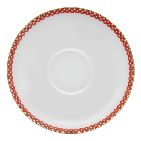 Istanbul Porcelain Nar Fine Bone Bowl Red 14 cm - Emsan Jordan