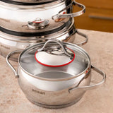Emsan Seylan 8-Piece Cookware Set - Emsan Jordan