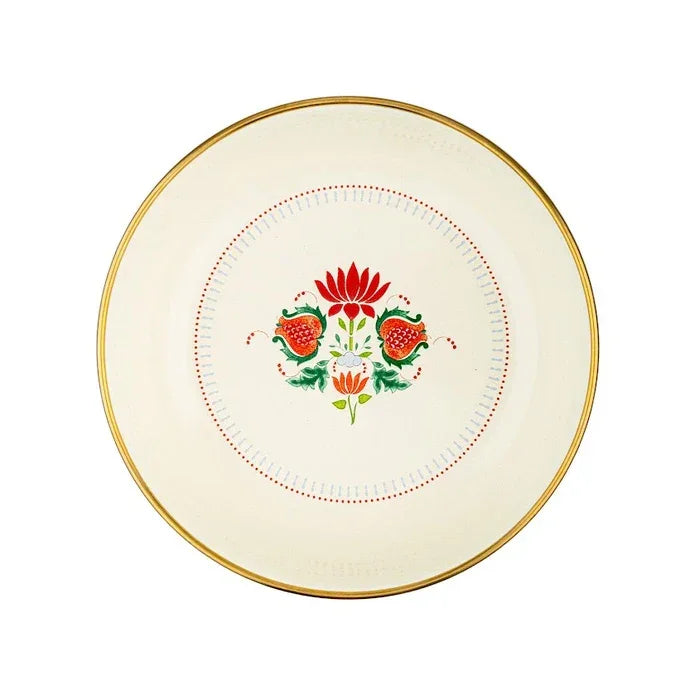 Emsan Nar Enamel Deep Plate 18 cm - Emsan Jordan