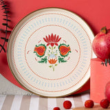 Emsan Nar Enamel Cake Plate 21 cm - Emsan Jordan