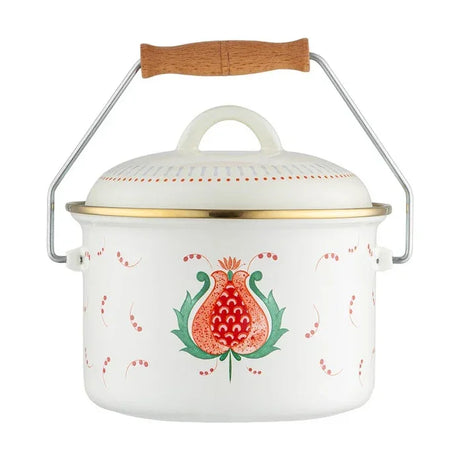 Emsan Nar Enamel Pot - Emsan Jordan