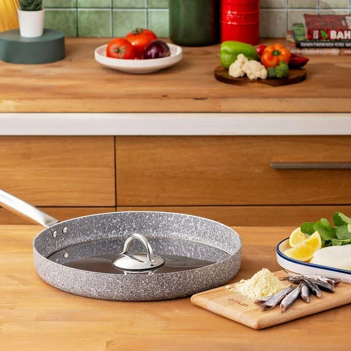 Emsan Fishy Granite Fish Pan 32 cm - Emsan Jordan