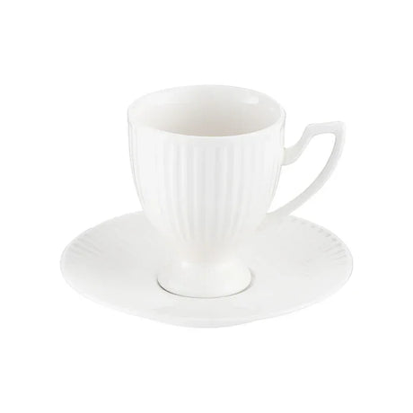 Istanbul Porcelain Mahir 6-Person Coffee Cup Set 90 ml - Emsan Jordan