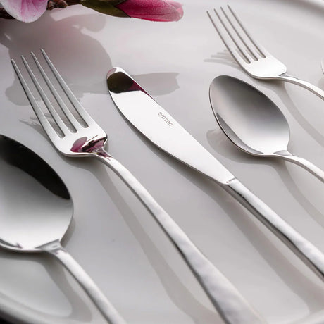 Emsan Akasya 72-Piece Boxed Fork, Spoon, and Knife Set - Emsan Jordan