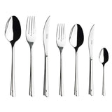 Emsan Accura 84-Piece 12-Person Fork, Spoon, and Knife Set - Emsan Jordan