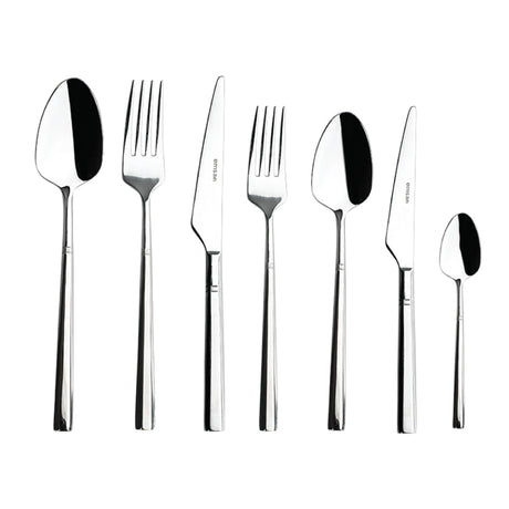 Prime Penta Gold 84-Piece Cutlery Set for 12 People with Luxury Box - Emsan Jordan