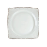 Emsan Fine Bone Yeni Lotus 61-Piece 12-Person Square Dinner Set - Emsan Jordan