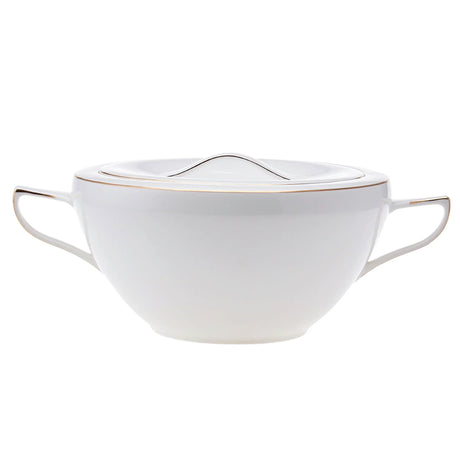 Emsan Freya Fine Bone 60-Piece 12-Person Round Dinner Set Gold - Emsan Jordan