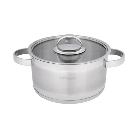 Emsan Karya 8-Piece Induction-Based Stainless Steel Cookware Set - Emsan Jordan