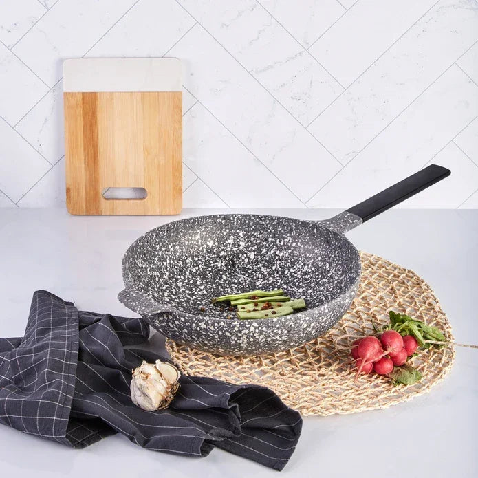 Emsan Perge Cast 30 cm Wok Pan - Emsan Jordan